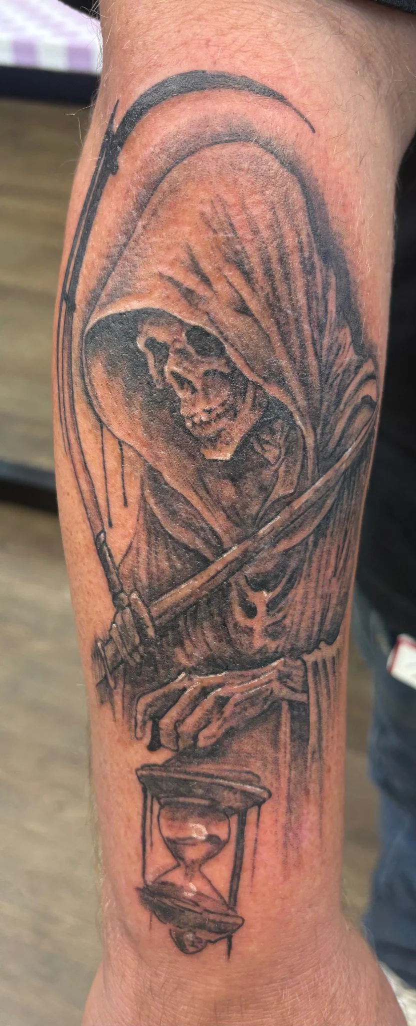 Black & Grey tattoo