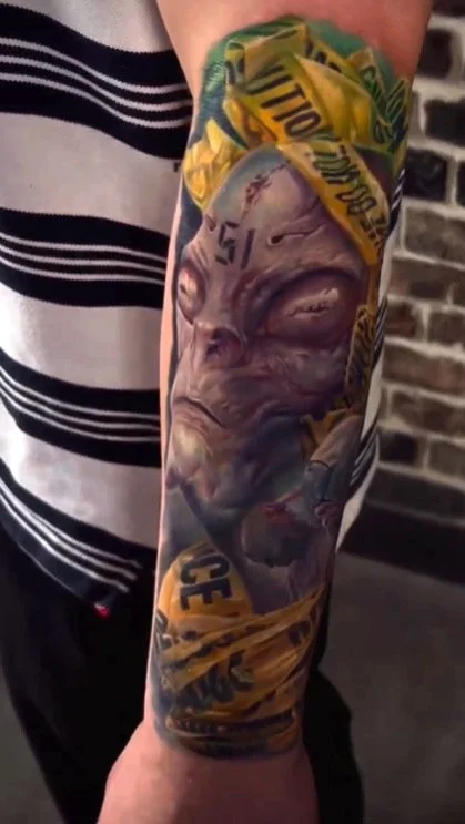 Color Realism tattoo by Mikołaj Goncharuk — Karma Tattoo
