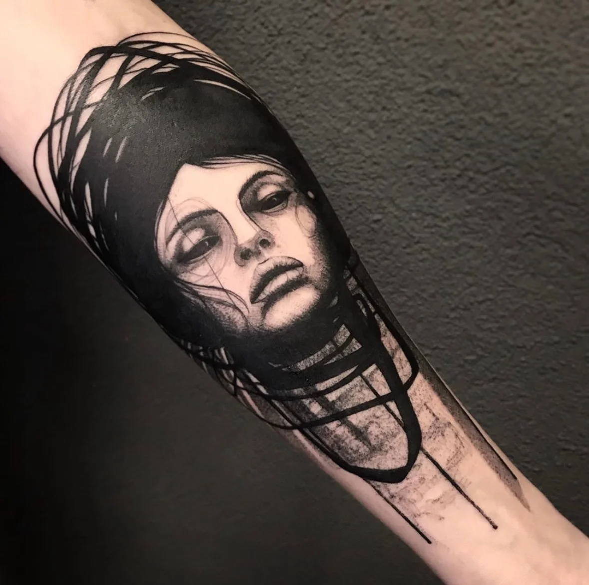 Blackwork tattoo