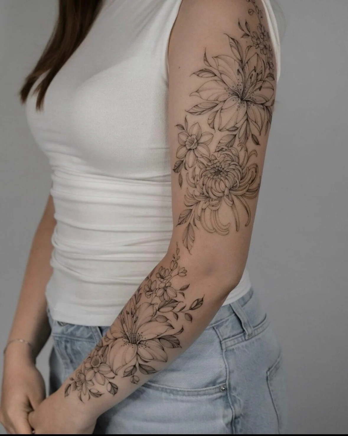Fine Line tattoo by Karenforester437