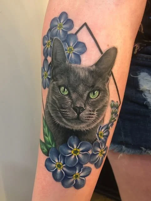 Animal tattoo by Megan Massacre