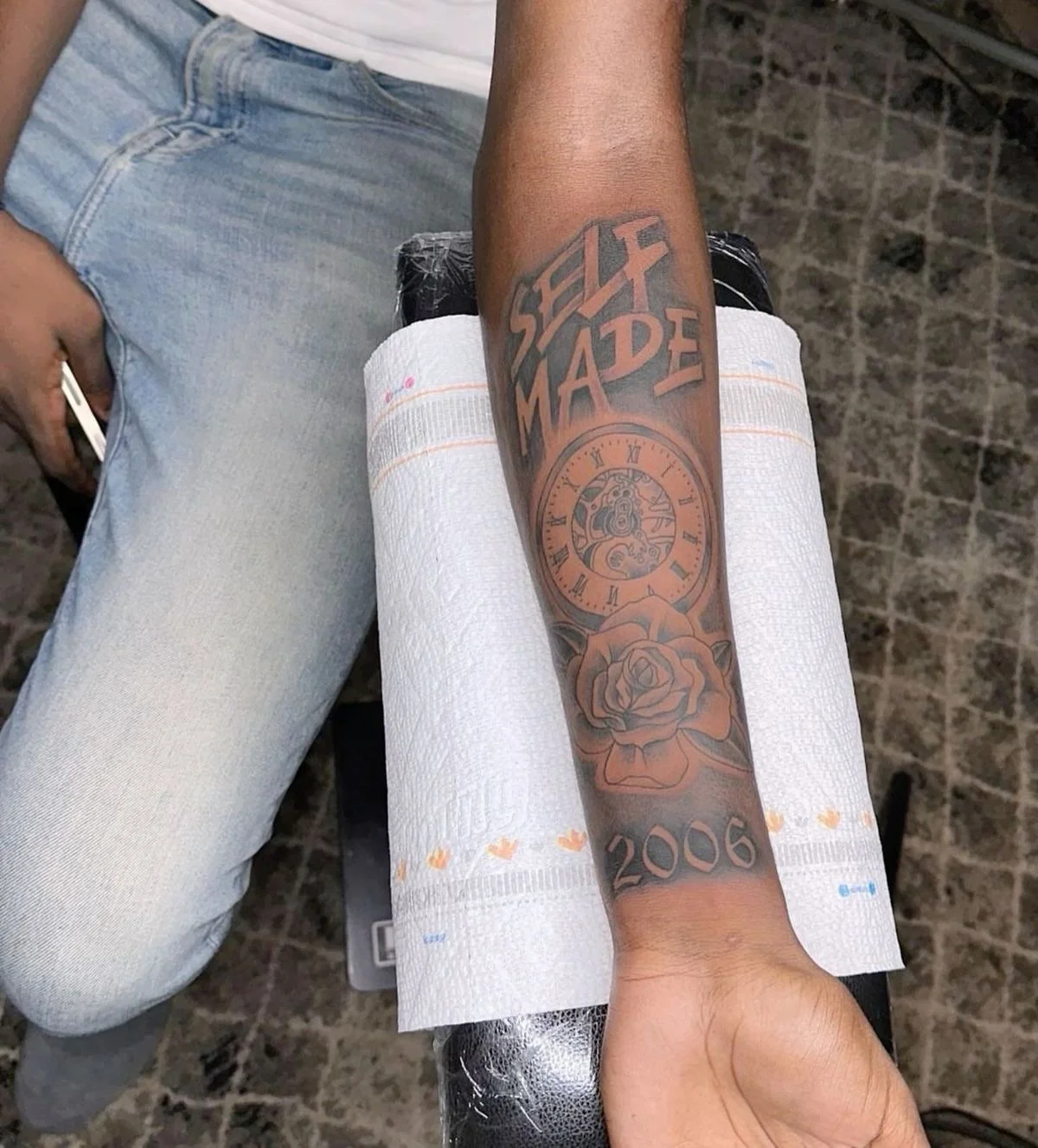 Chicano tattoo by Dennis copper