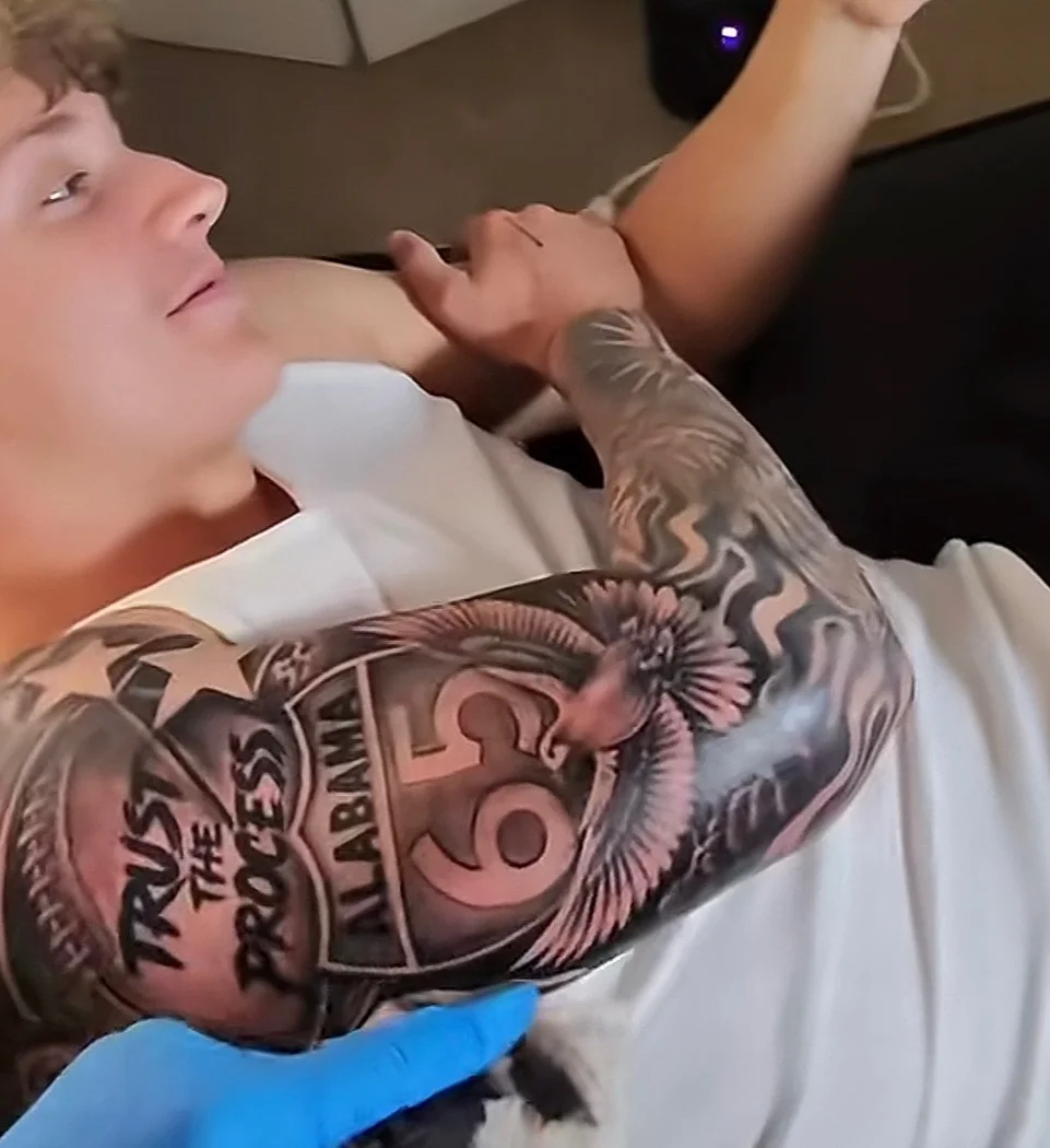 Black & Grey tattoo