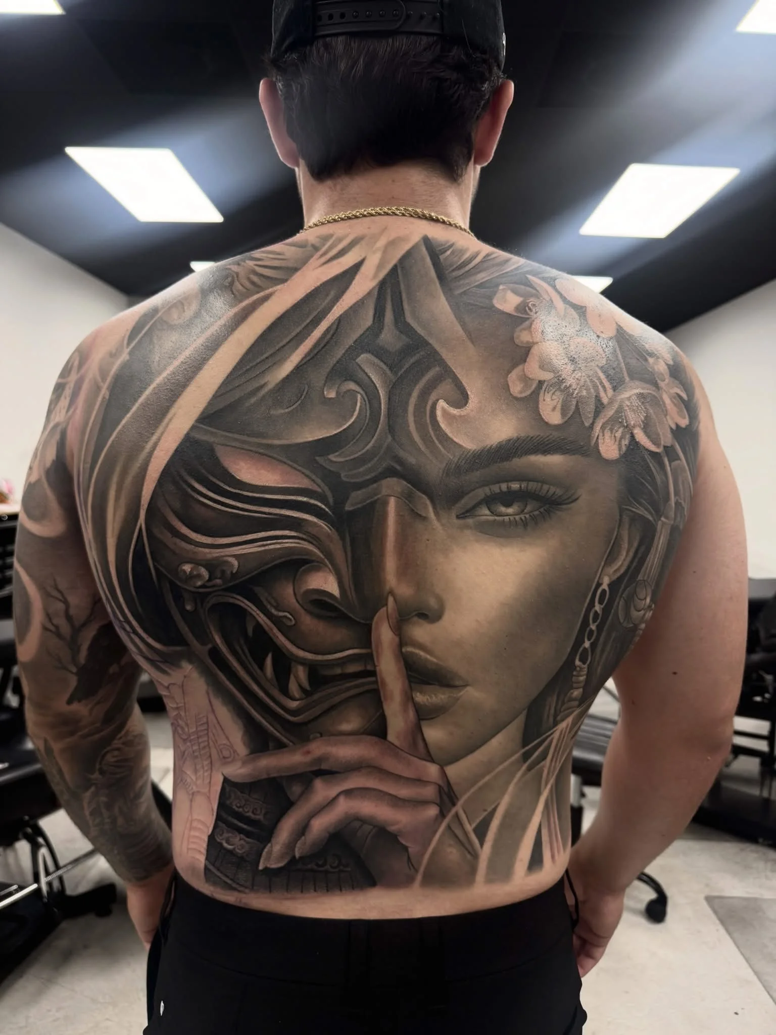 Black & Grey Realism tattoo