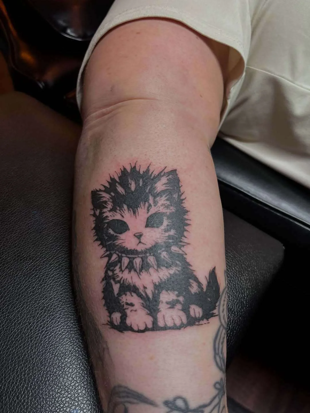 Illustrative tattoo by Louis Sonnekus