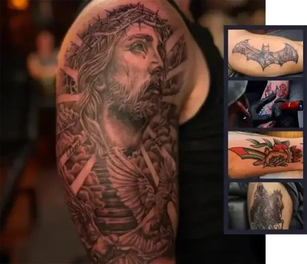 Black & Grey Realism tattoo by Louis Sonnekus