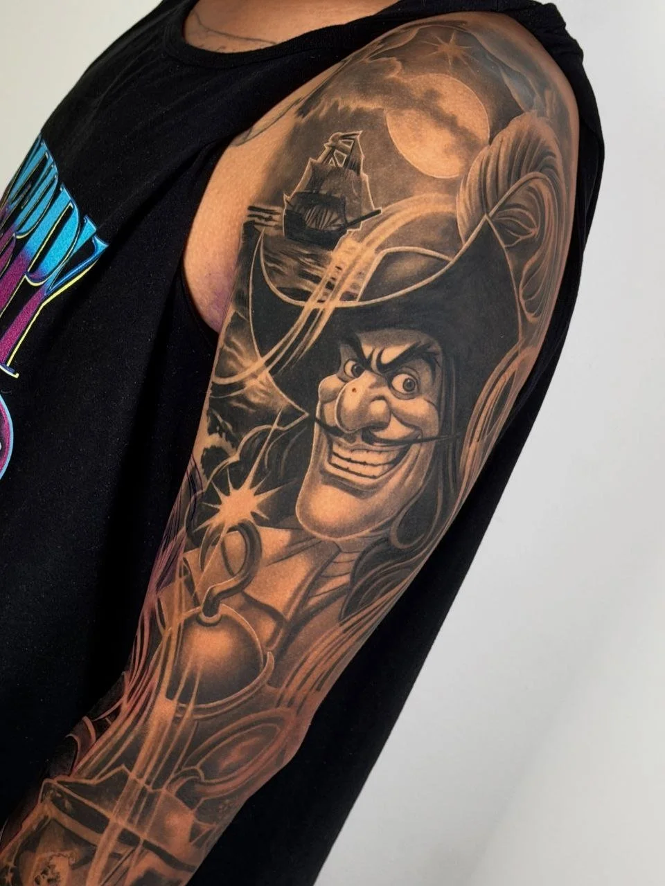 Black & Grey Realism tattoo