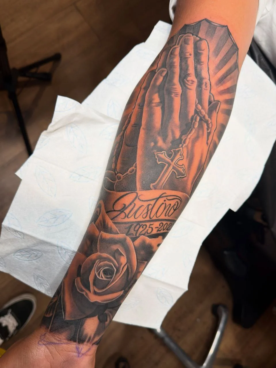Black & Grey Realism tattoo