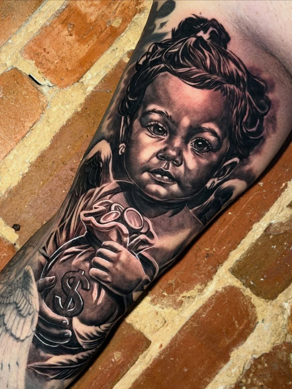 Black & Grey Realism tattoo
