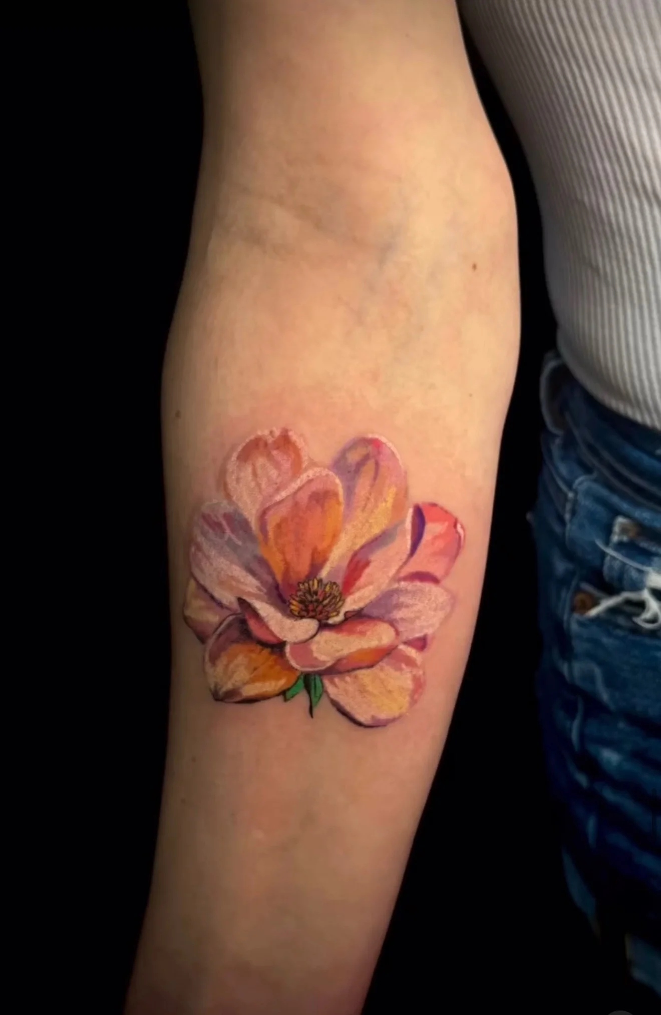 Color Realism tattoo by Olga Fylyppenko