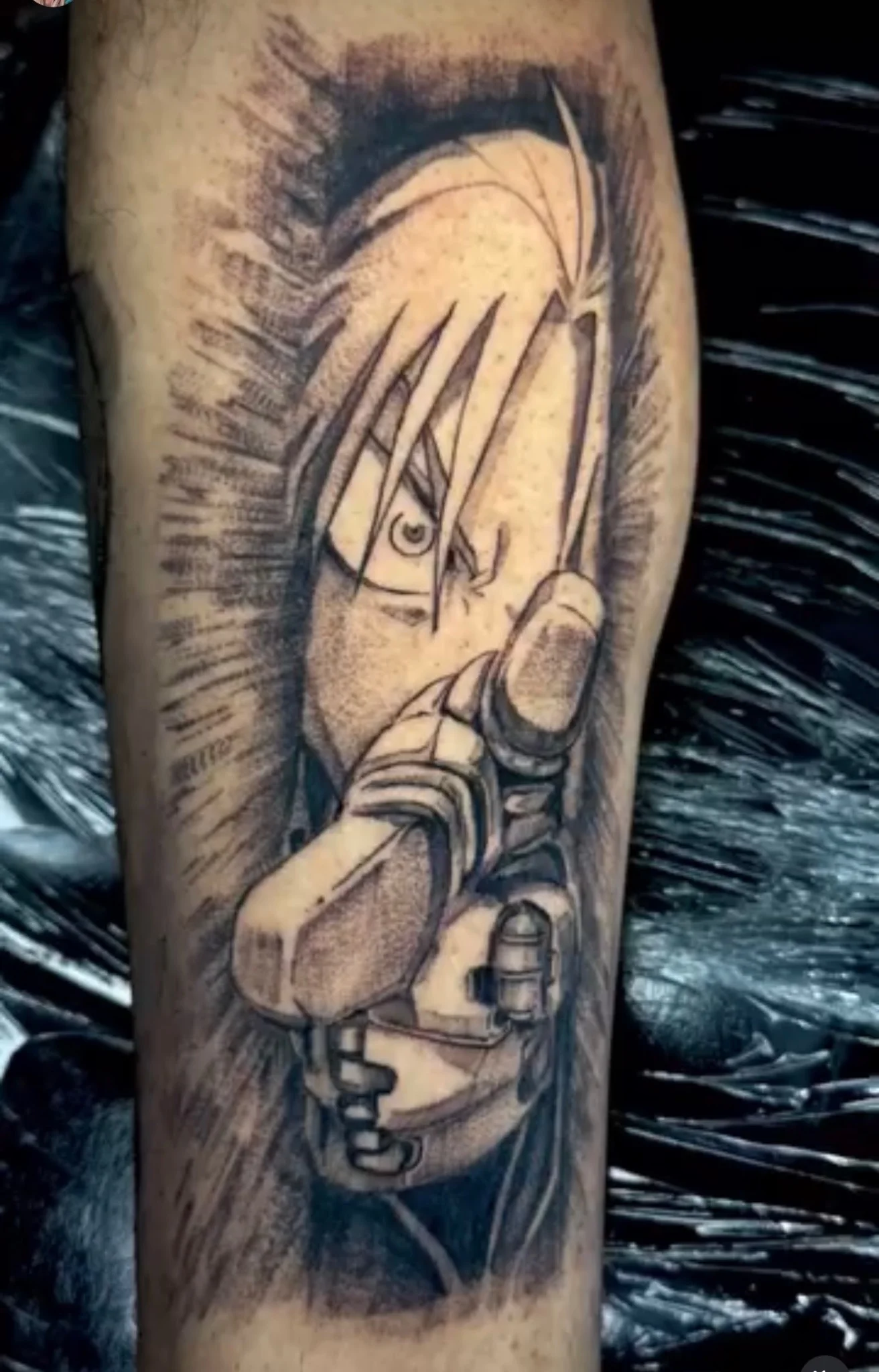 Anime / Manga tattoo by Olga Fylyppenko