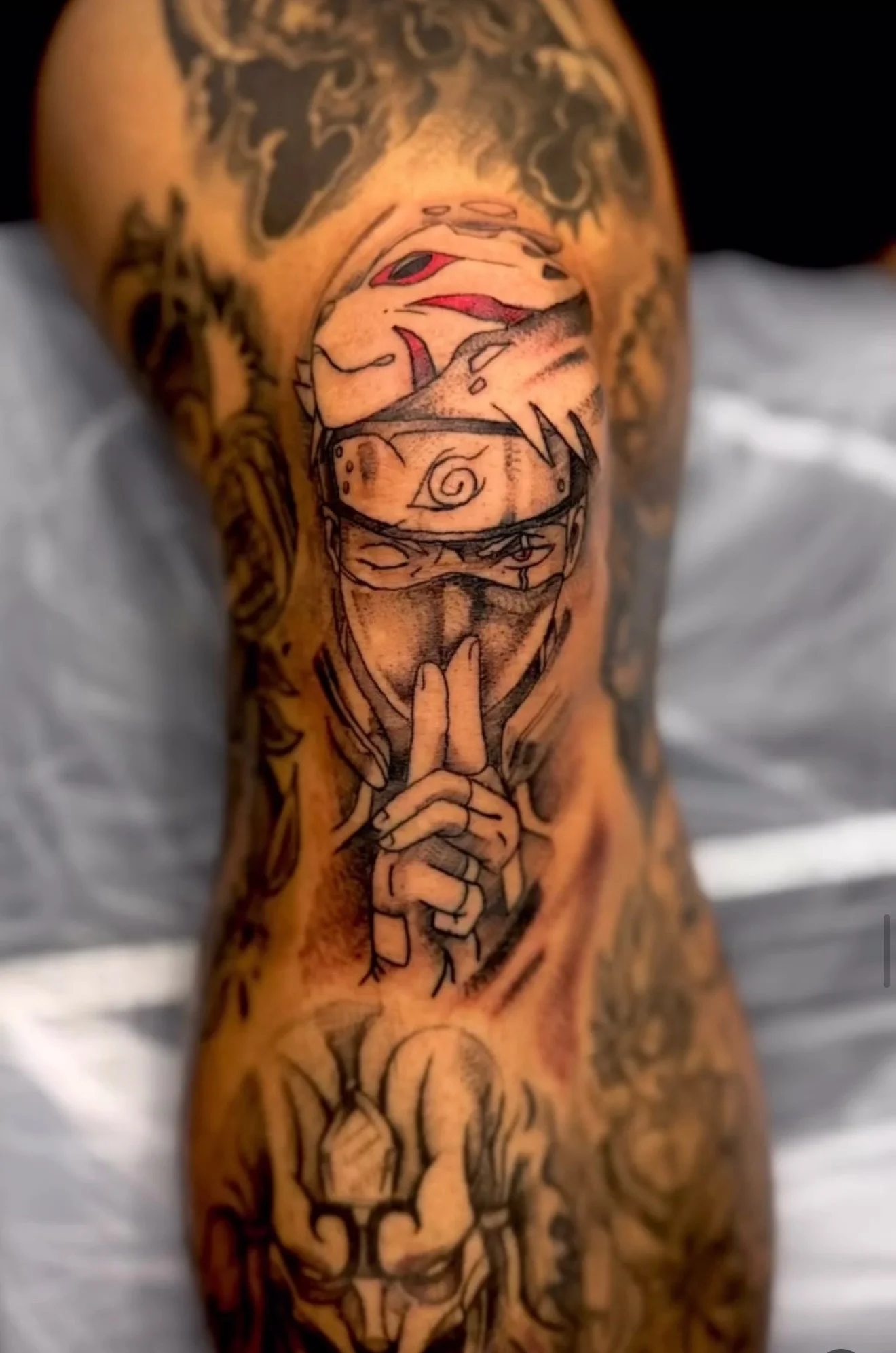 Anime / Manga tattoo by Olga Fylyppenko