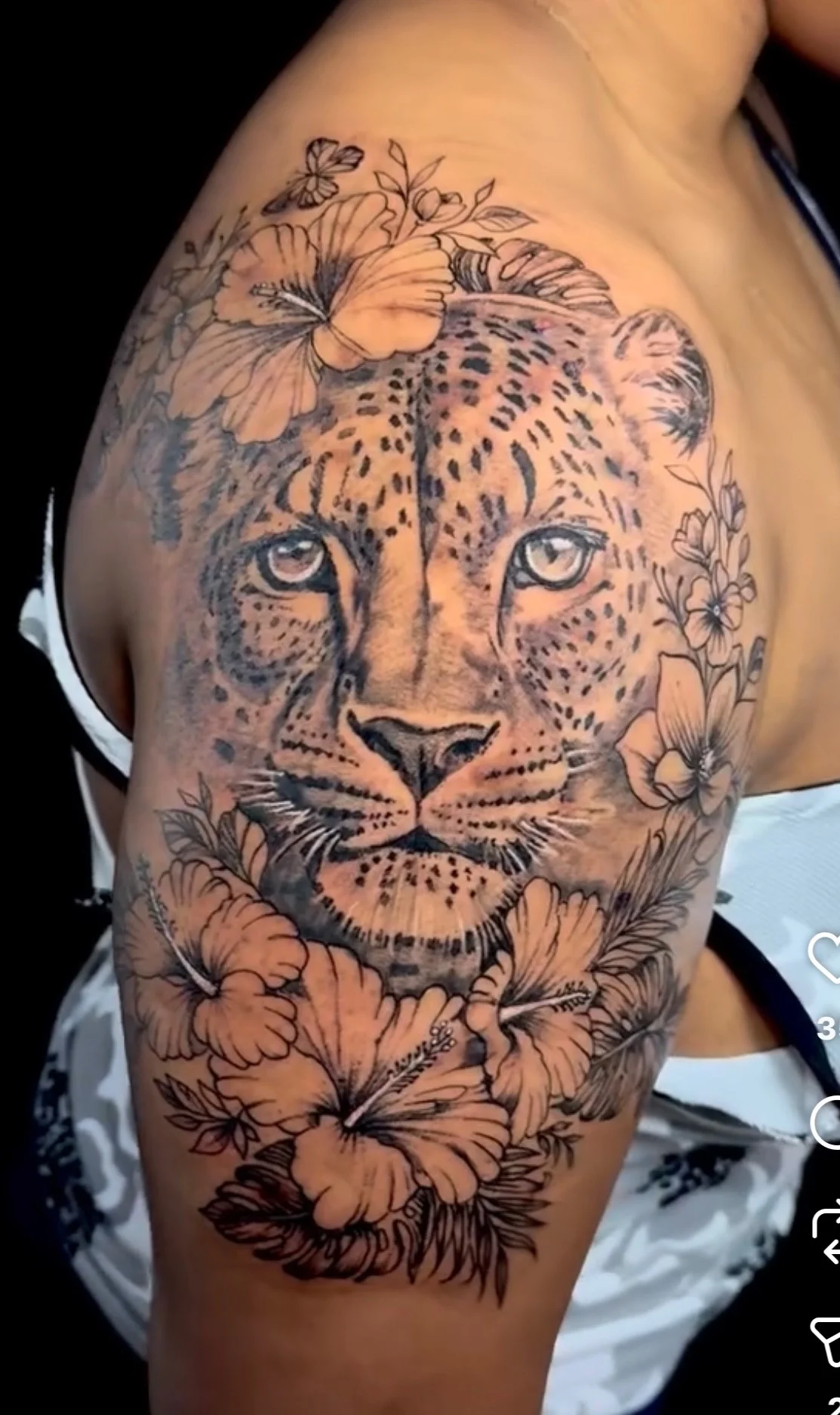 Black & Grey Realism tattoo by Olga Fylyppenko