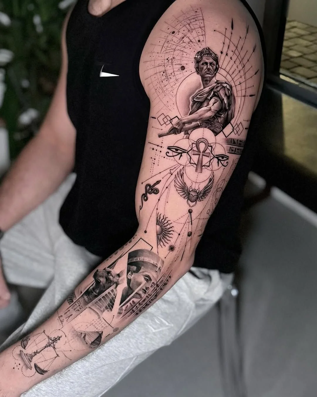 Black & Grey Realism tattoo