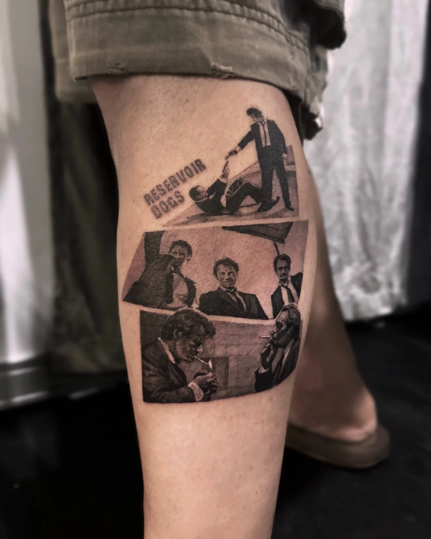 Black & Grey tattoo