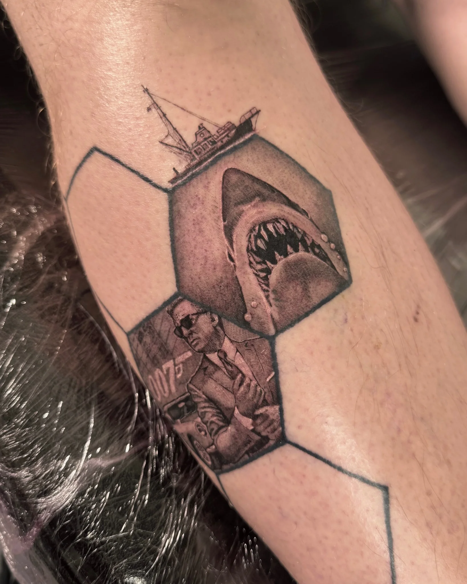 Black & Grey Realism tattoo