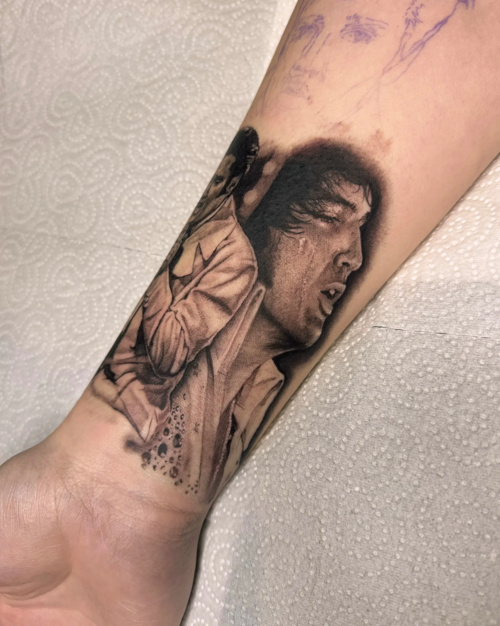 Black & Grey Realism tattoo