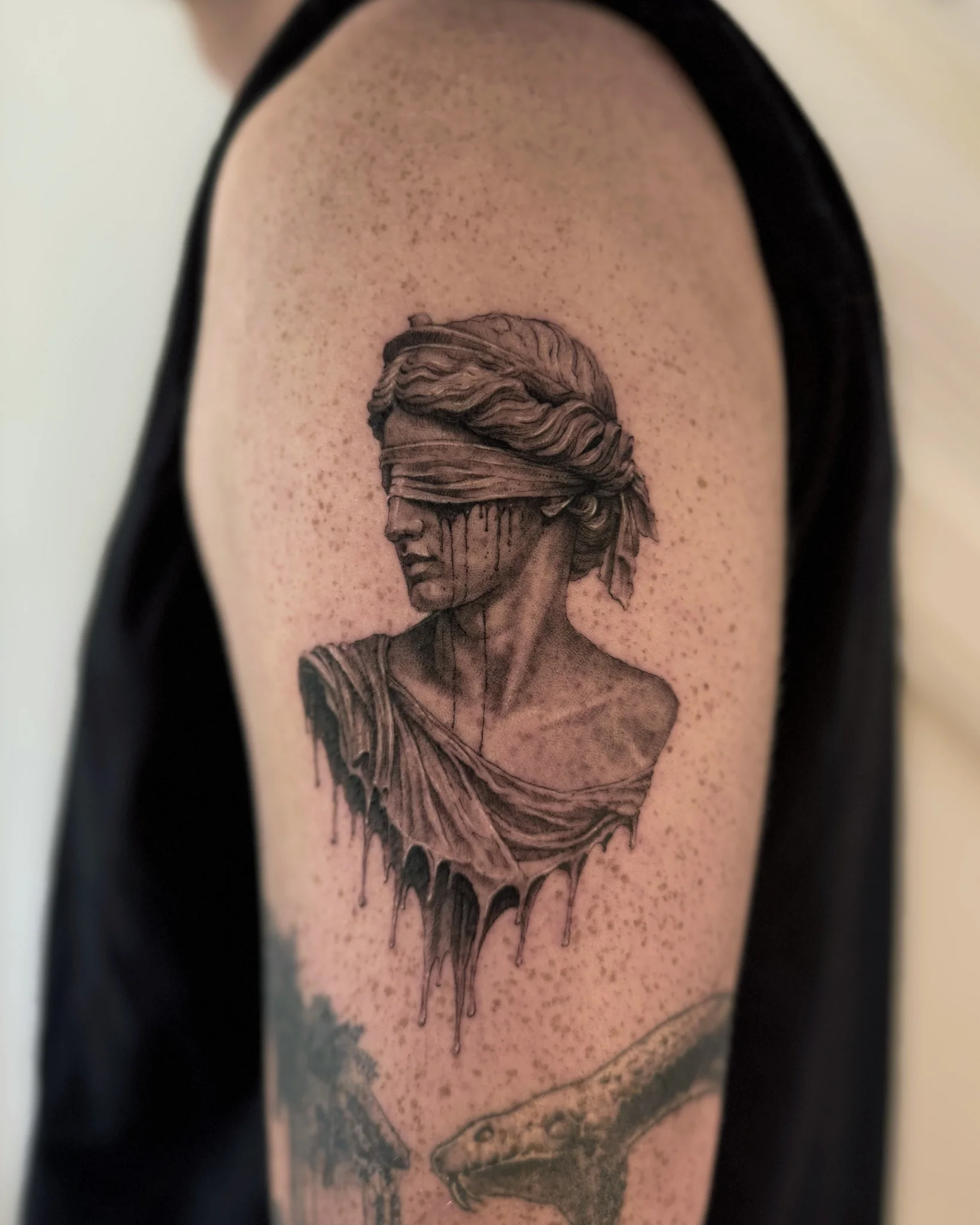 Black & Grey Realism tattoo