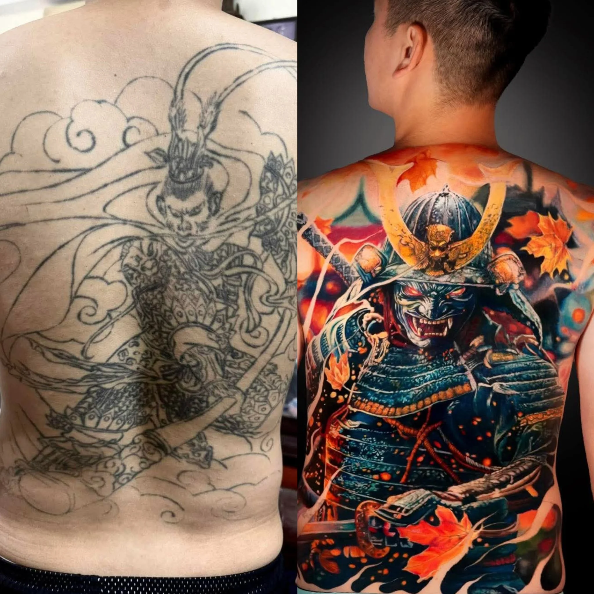 Cover-up tattoo