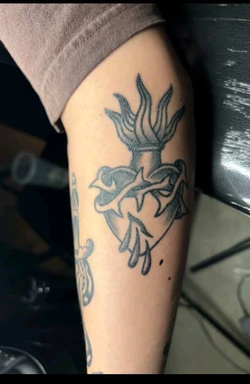 Neo-Traditional tattoo by GHOSTHAND TATTOO