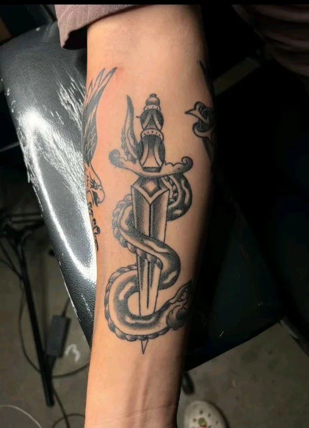 American Traditional tattoo by GHOSTHAND TATTOO