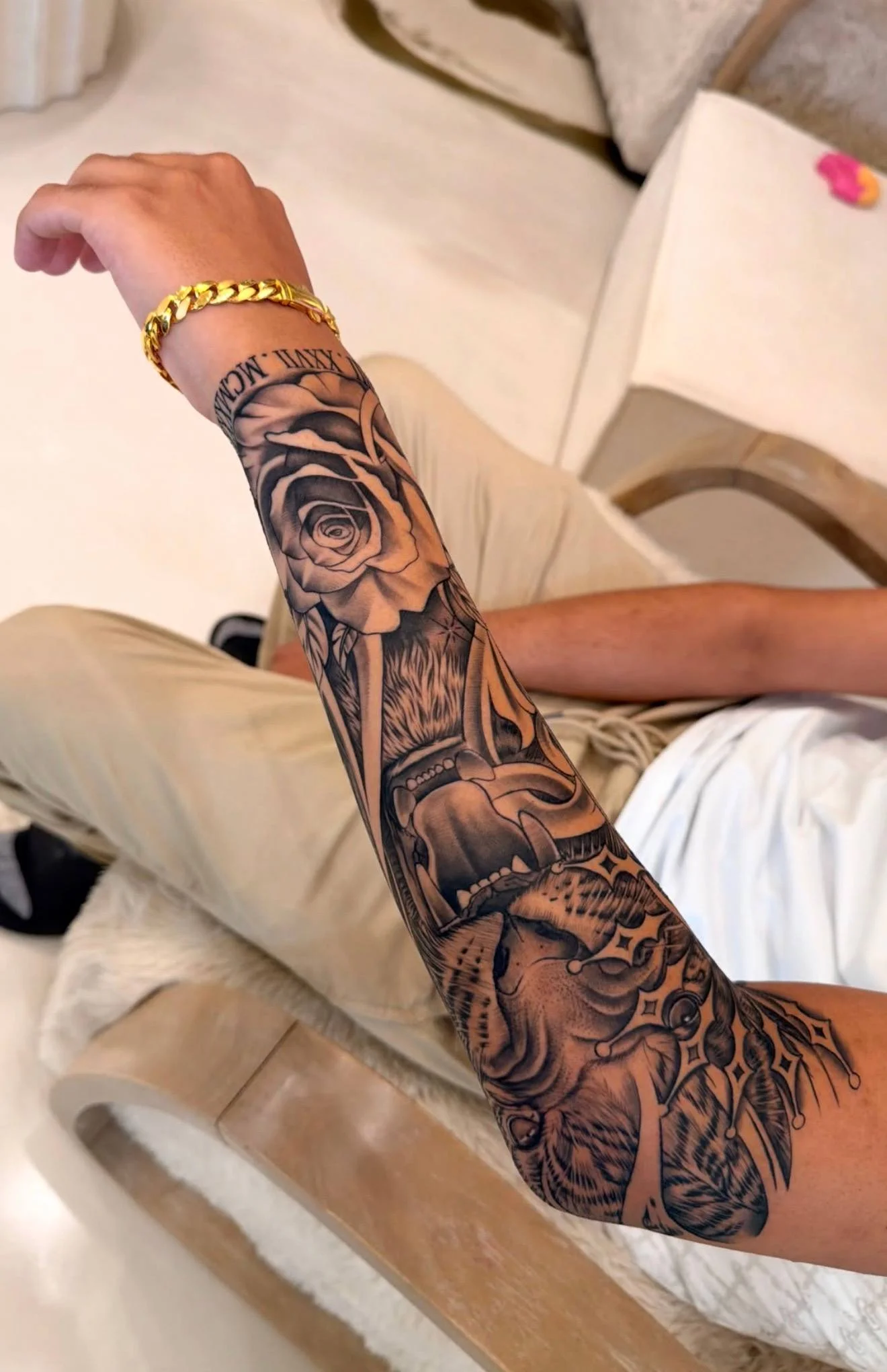 Black & Grey tattoo by RockRollG