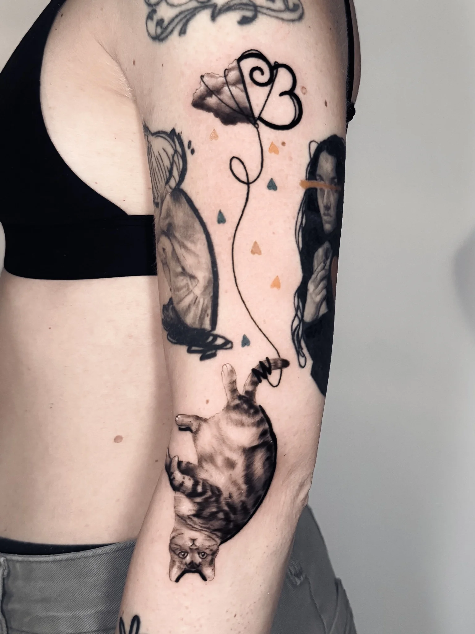 Black & Grey Realism tattoo