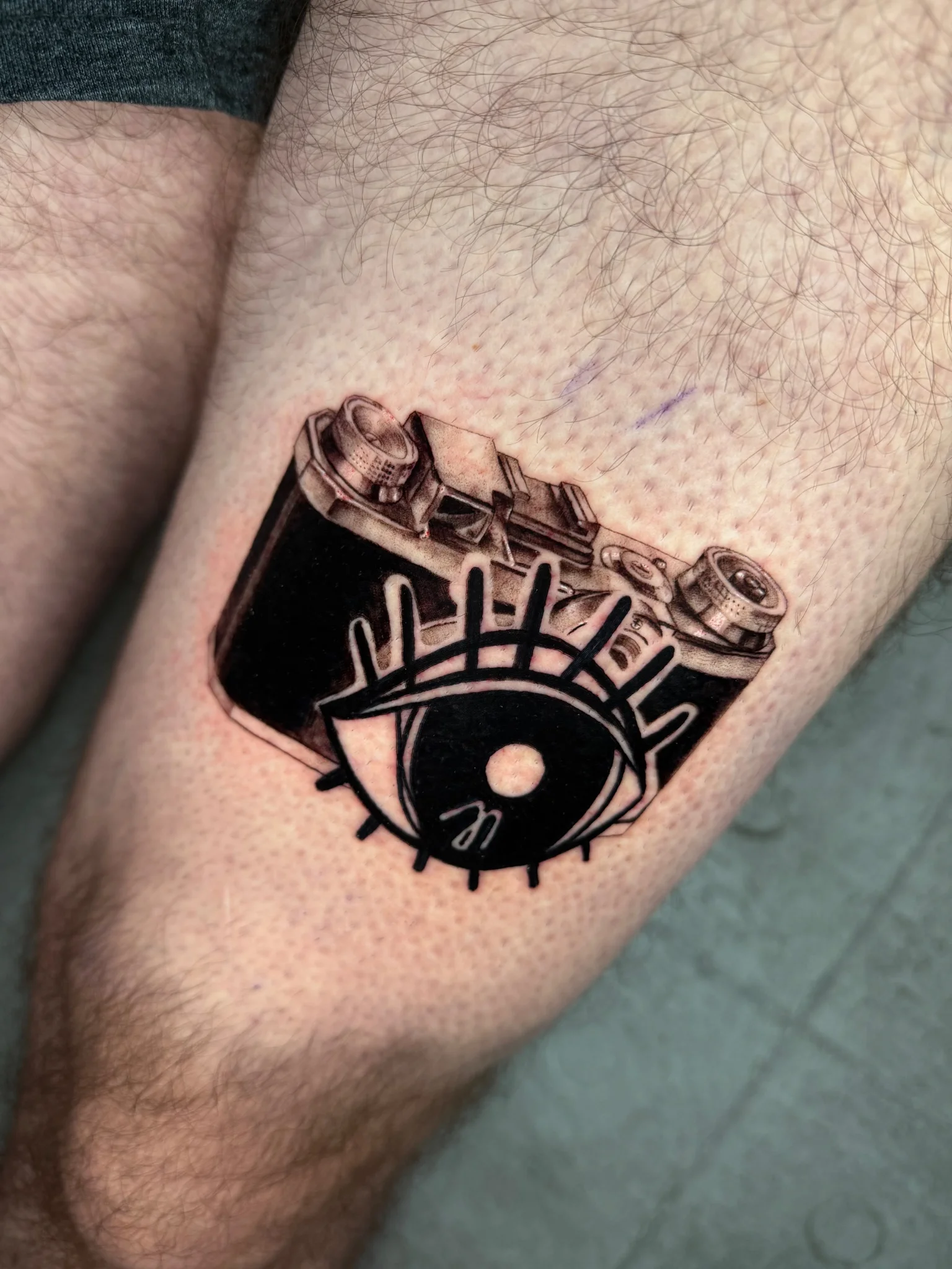 Surrealism tattoo