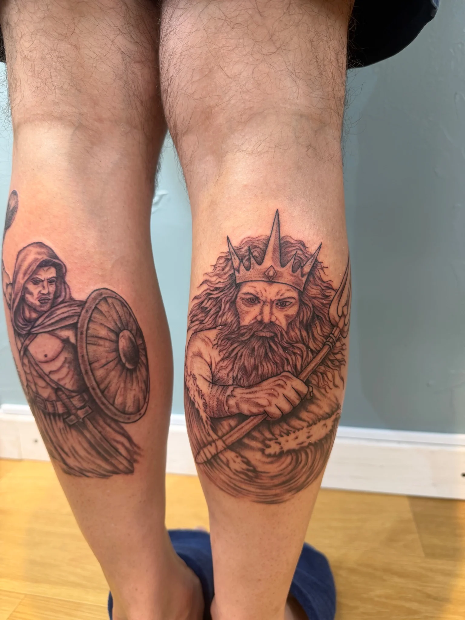 Black & Grey Realism tattoo by Kim Moribayashi