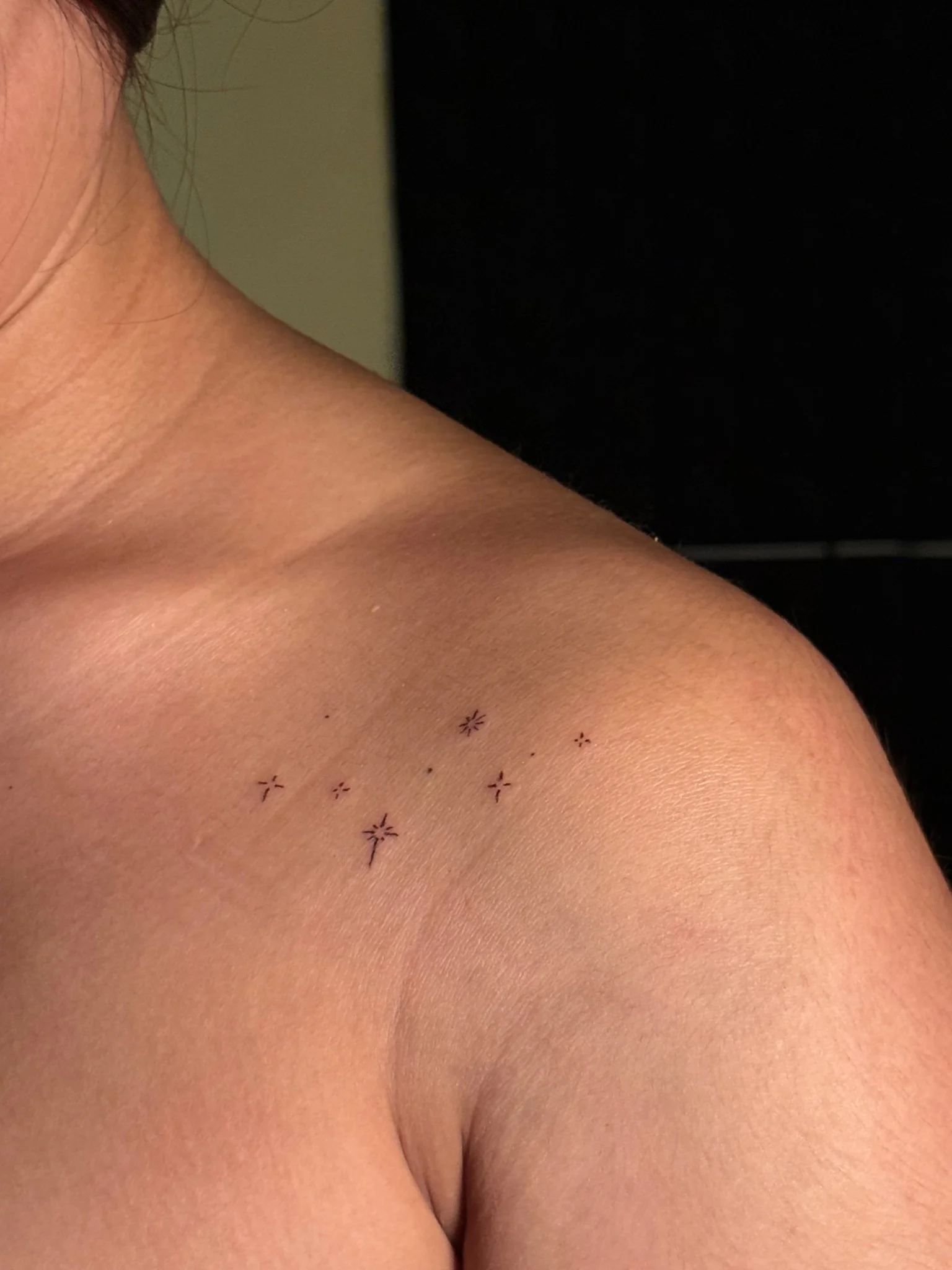 Minimalist tattoo by Armando Villamayor III