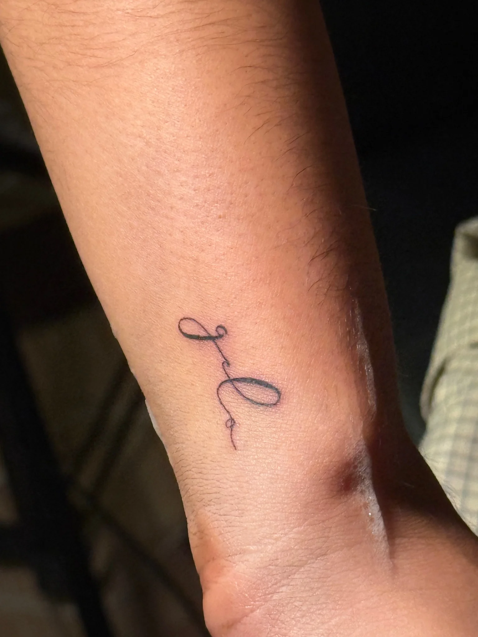 Fine Line tattoo by Armando Villamayor III