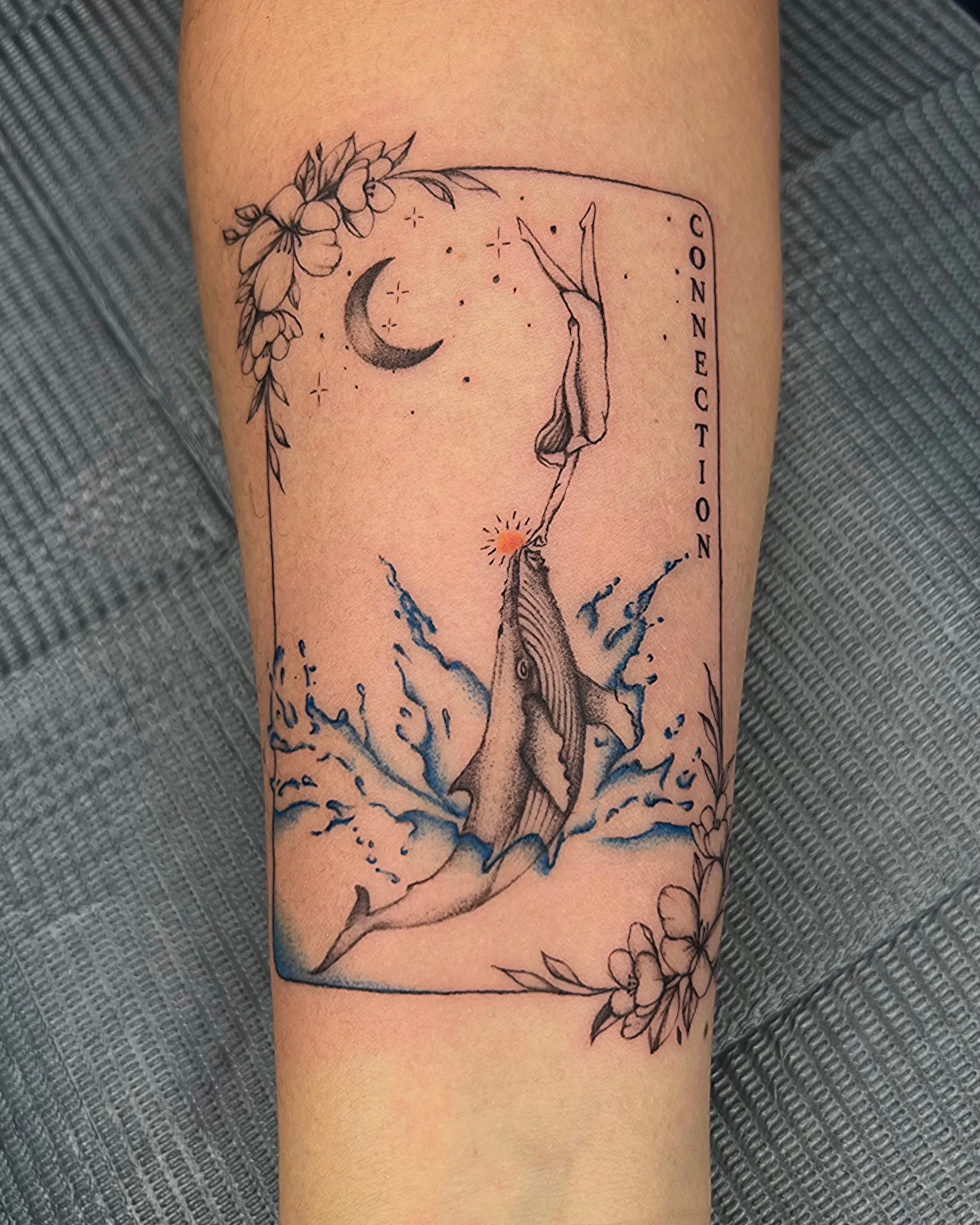 Fine Line tattoo by ankhartist