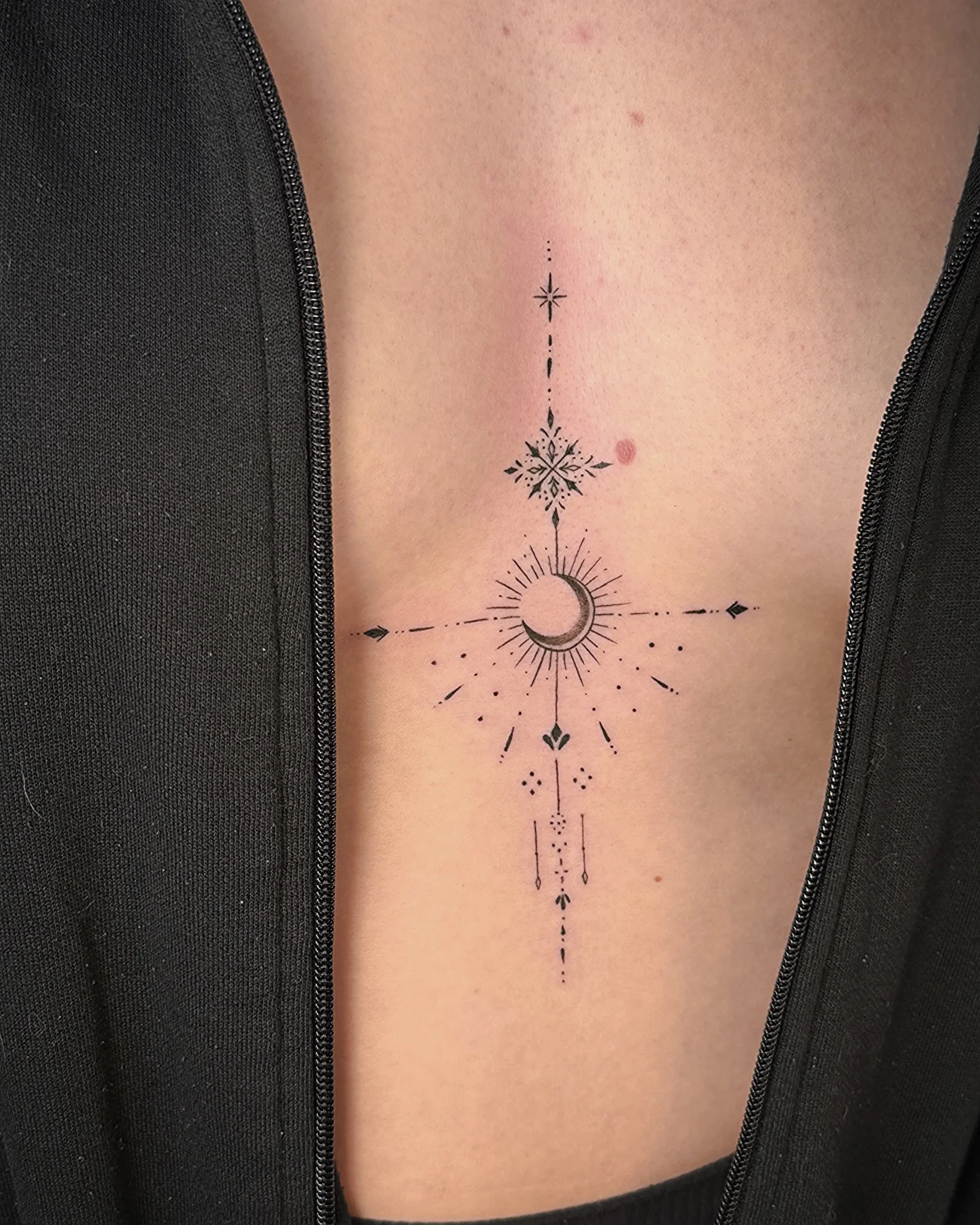 Fine Line tattoo by ankhartist