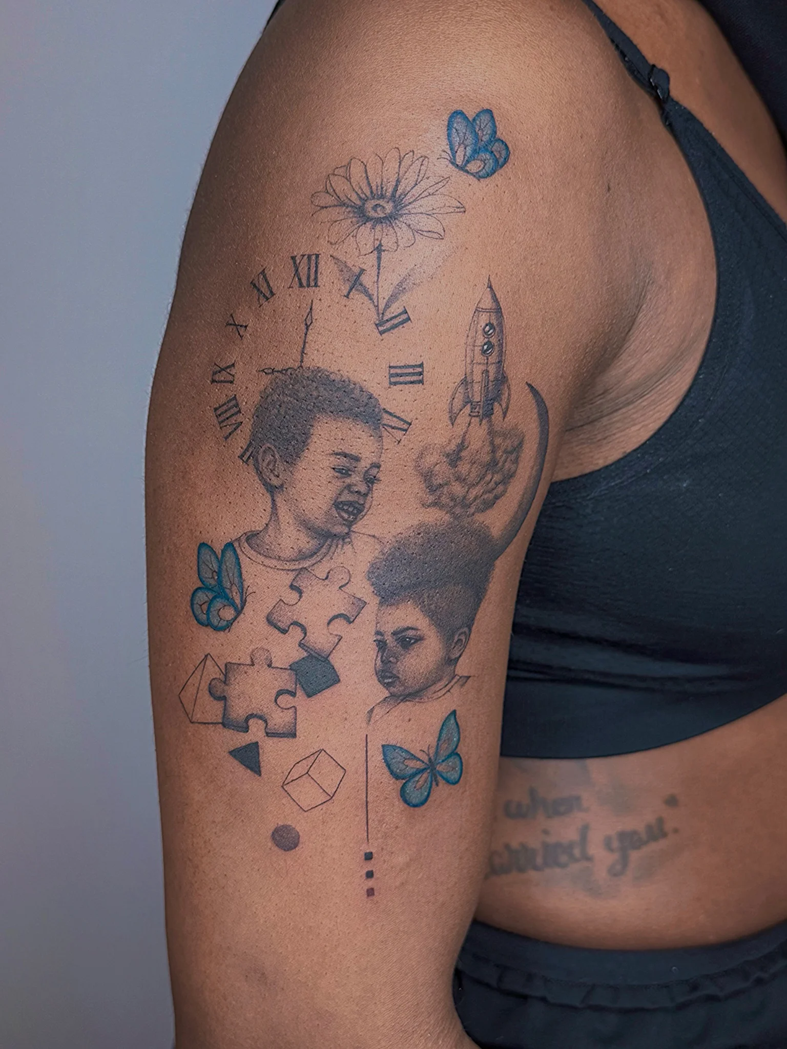 Micro-realism tattoo