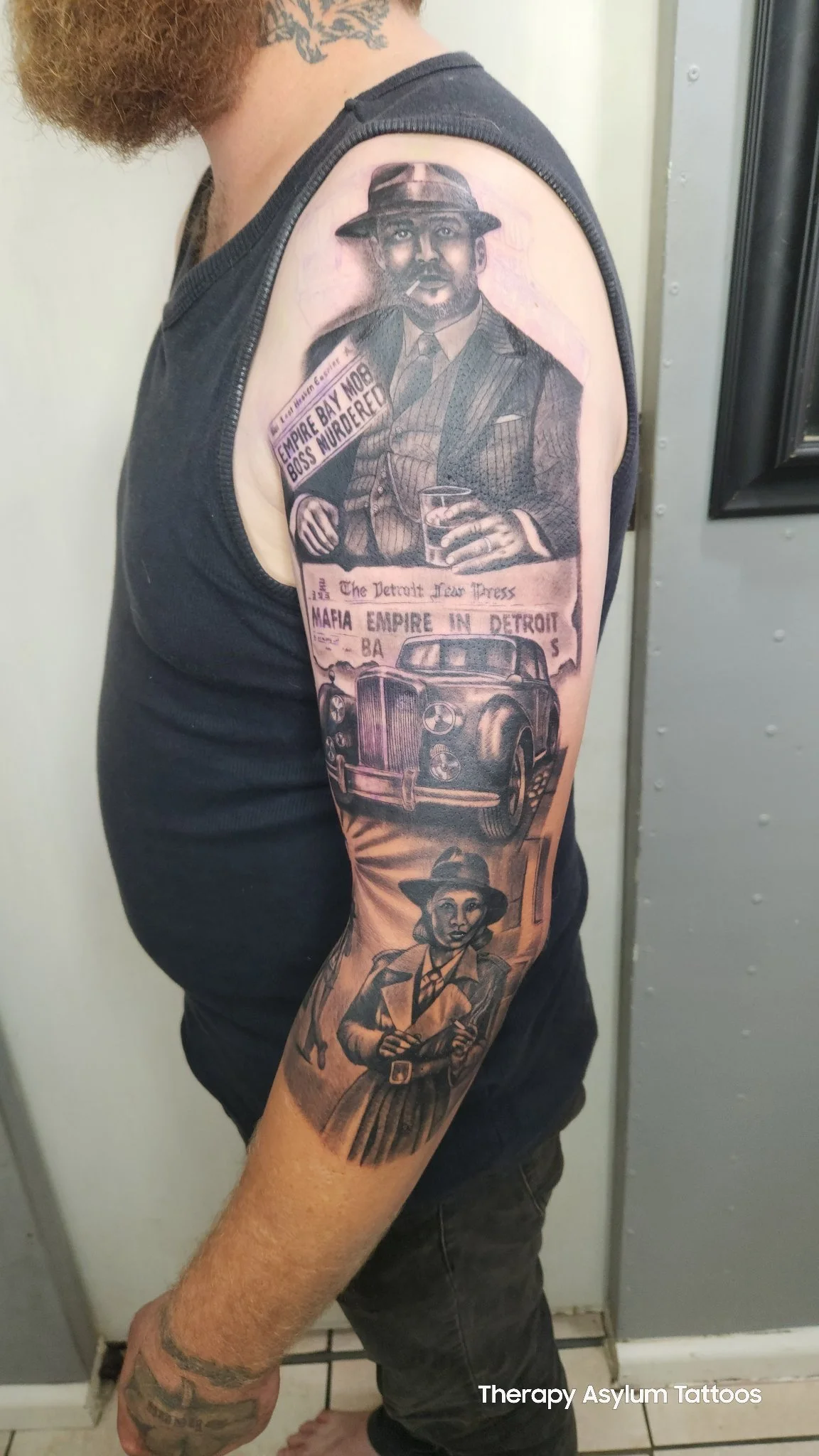 Black & Grey Realism tattoo