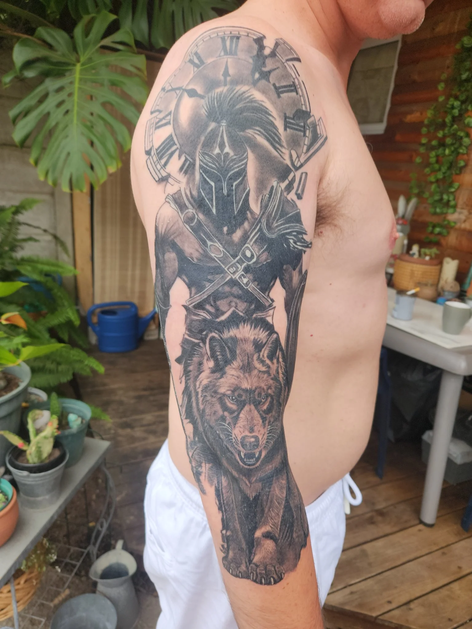 Black & Grey Realism tattoo