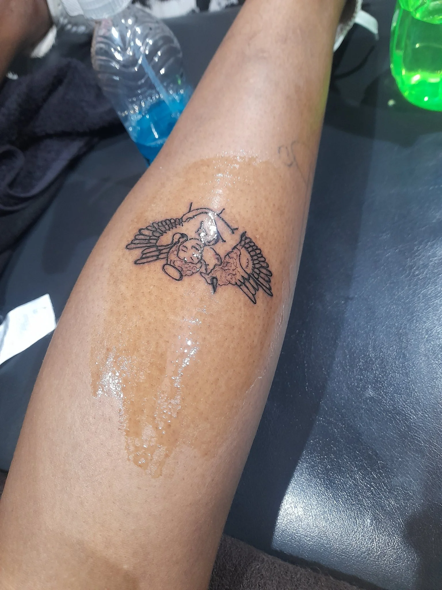 Black & Grey tattoo by dlamuka786