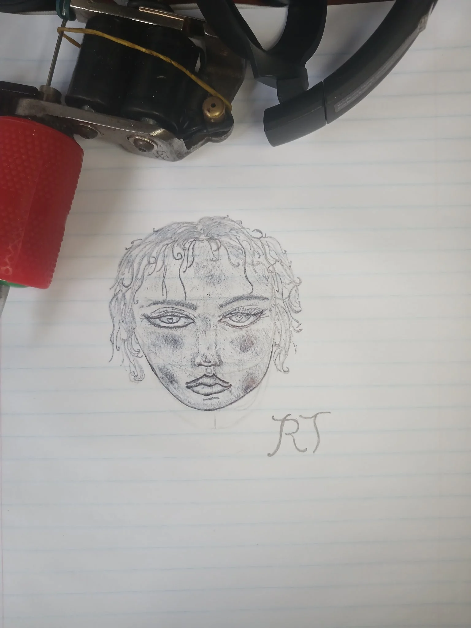 Sketch Style tattoo by Rohan Tempies