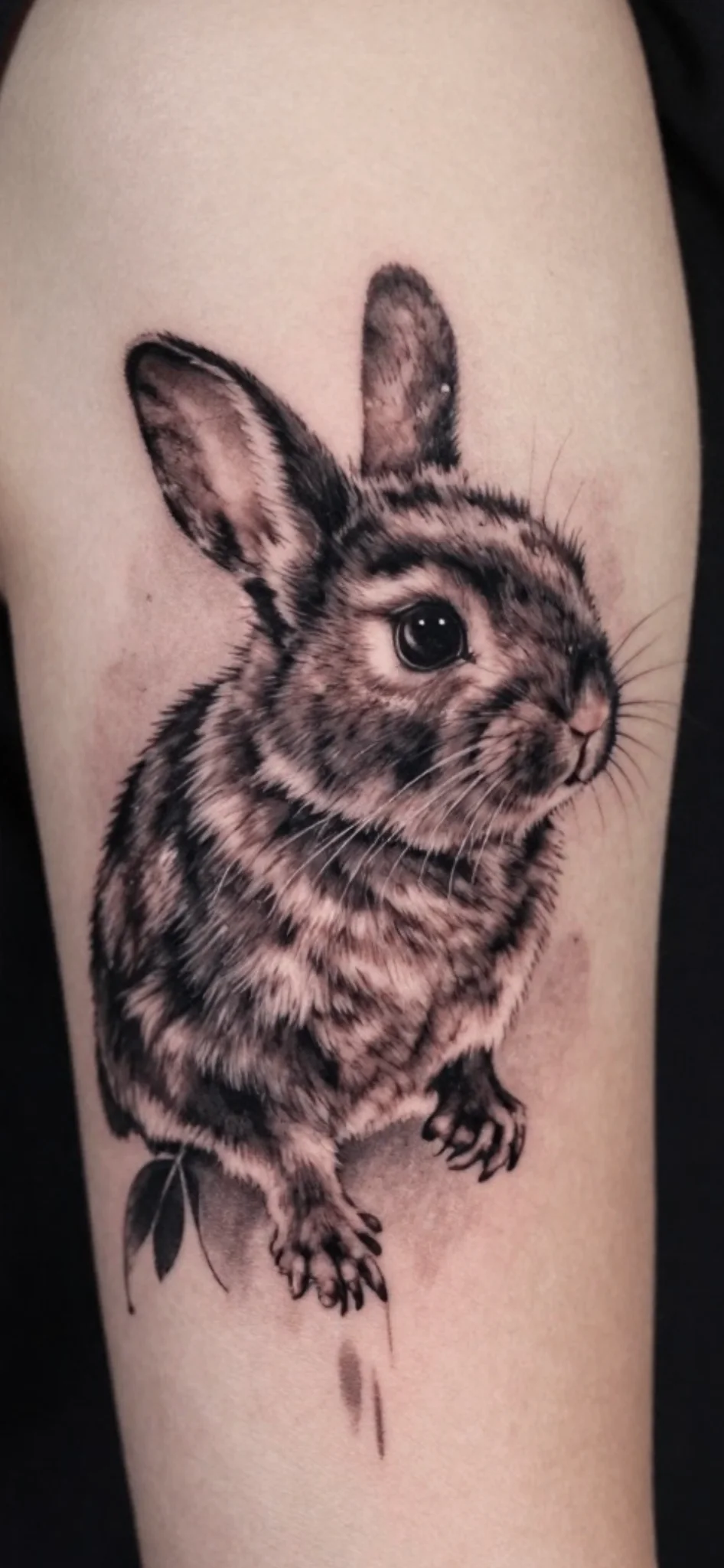 Micro-realism tattoo by Ehab Tattoos