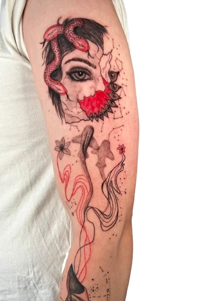 Micro-realism tattoo