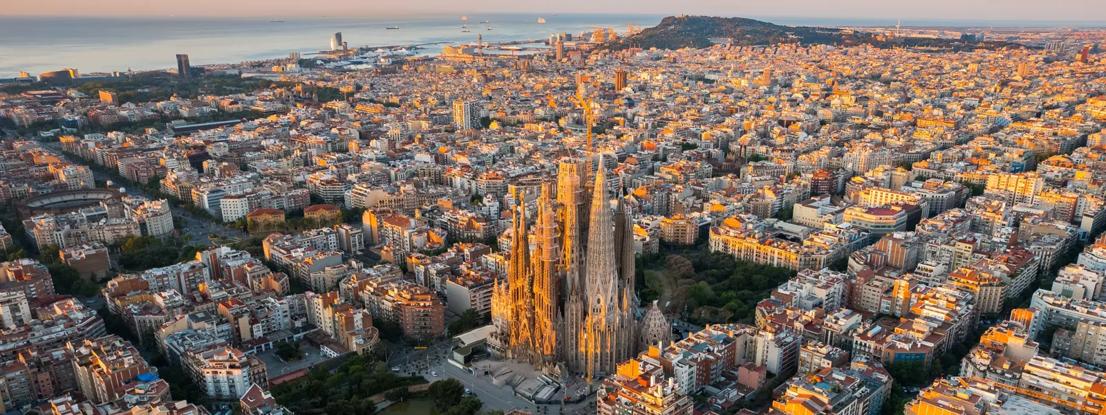 Barcelona skyline