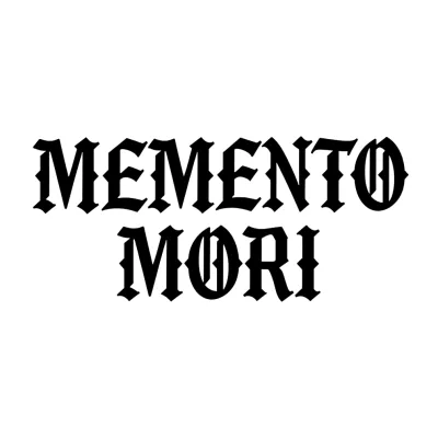 Memento Mori, Lettering tattoo flash design