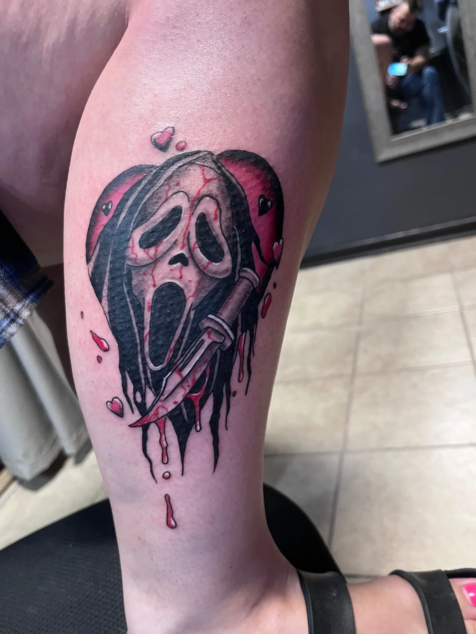Tattoo at Creating Havoc Tattoo studio