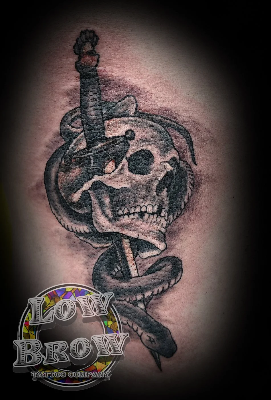 Tattoo at LowBrow Tattoo Company