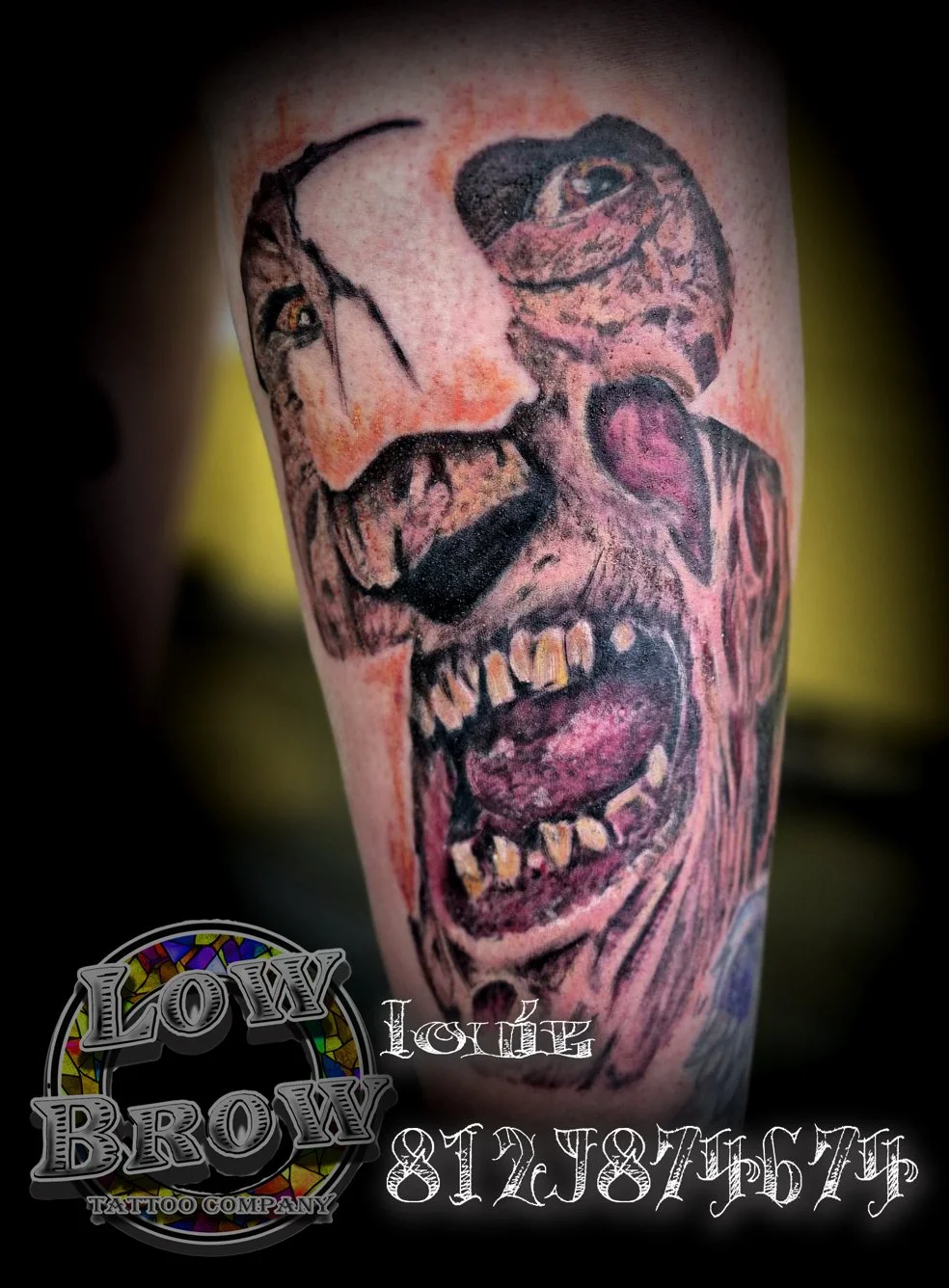 Tattoo at LowBrow Tattoo Company