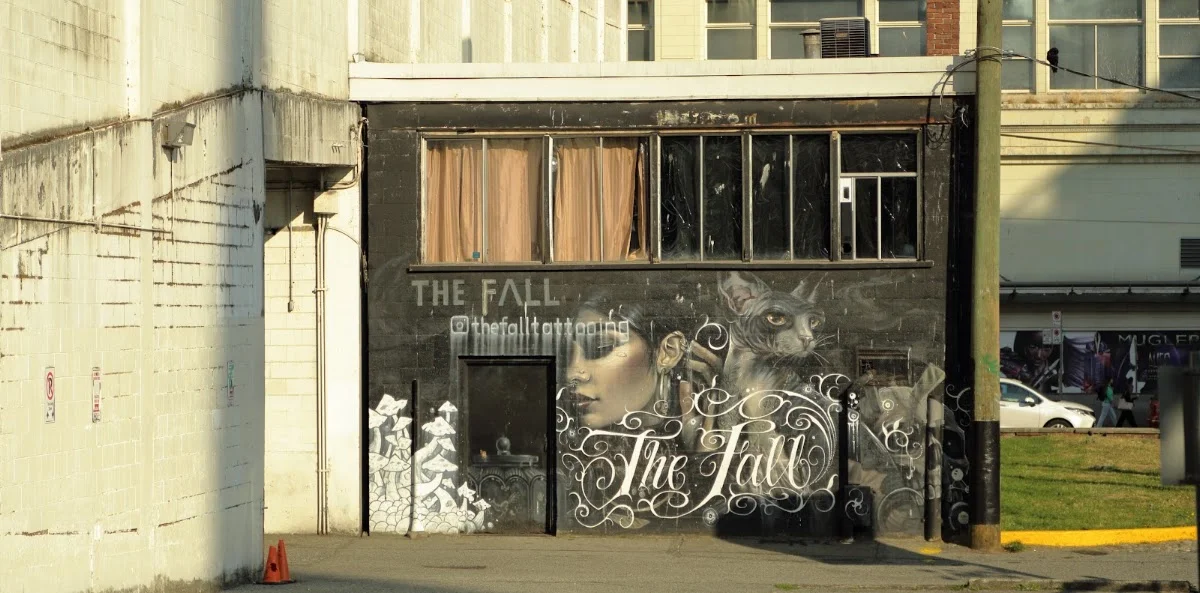 The FALL Tattooing and Piercing tattoo shop in Vancouver, BC