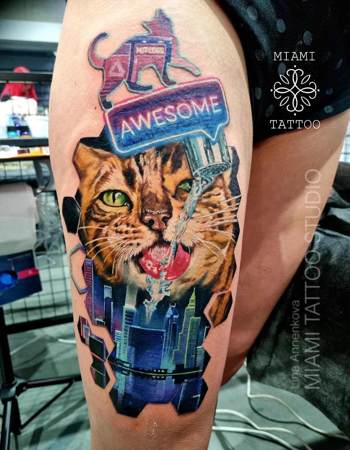 "Miami Tattoo" Vancouver, Canada. tattoo shop in Vancouver, BC