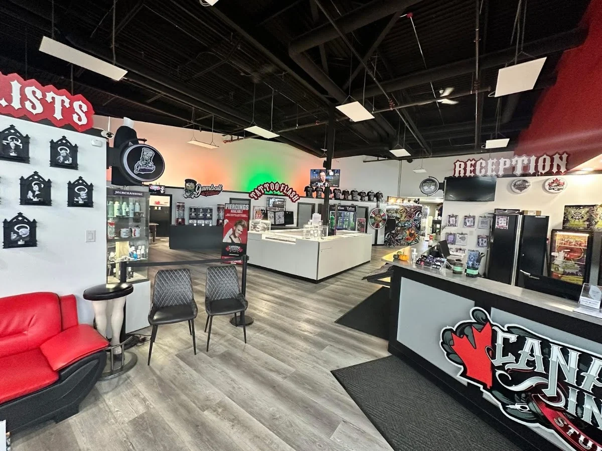 Canadian Ink Studios tattoo shop in Edmonton, AB
