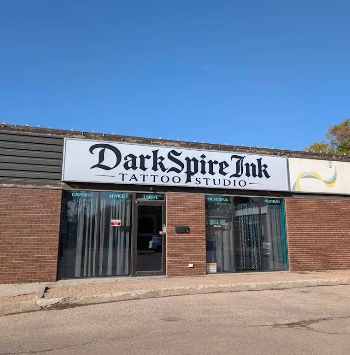 DarkSpire Ink tattoo shop in Winnipeg, MB