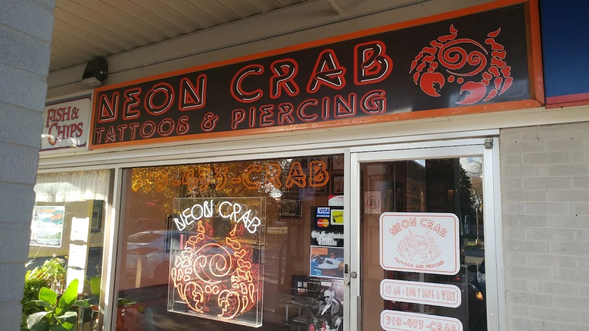 Neon Tattoos & Piercing tattoo shop in London, ON